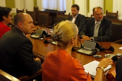 29. avgust 2012. Izvestilac Evropskog parlamenta za Srbiju razgovarao sa članovima Odbora za evropske integracije (Foto TANJUG)